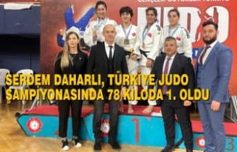 Serdem Daharlı, Türkiye Judo Şampiyonasında 78 Kiloda Birinci Oldu