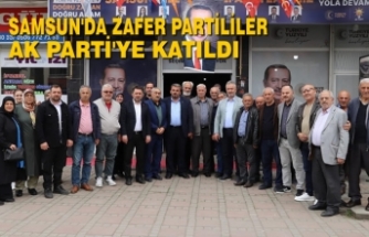 Samsun'da Zafer Partililer AK Parti'ye Katıldı