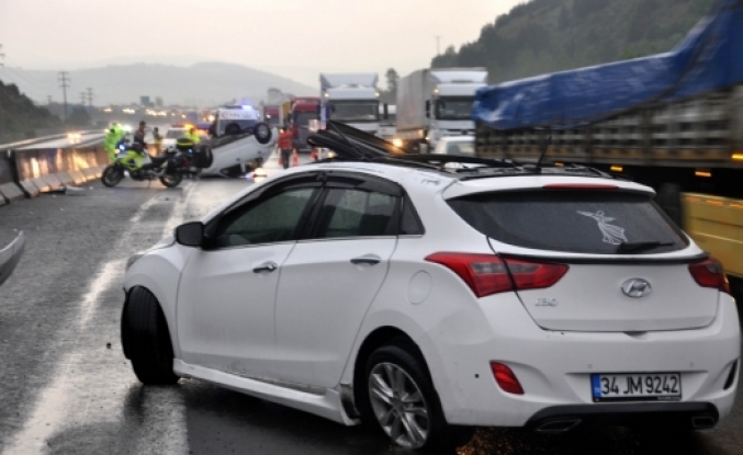 Bolu'da trafik kazası: 5 yaralı