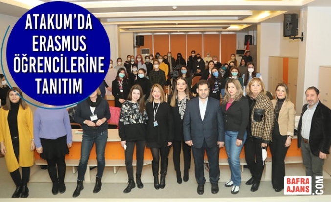 Atakum Belediyesi’nden Erasmus Öğrencilerine Tanıtım