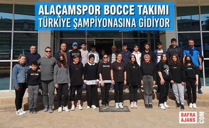 Alaçamspor Bocce Takımı Türkiye Şampiyonasına Gidiyor